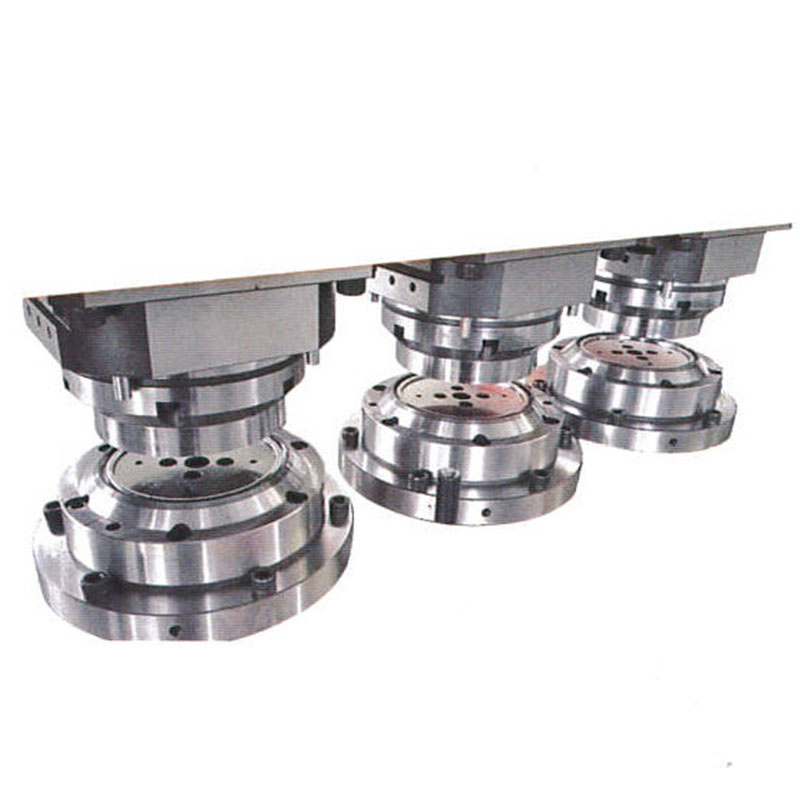 molde de lata y prensa final y piezas de repuesto